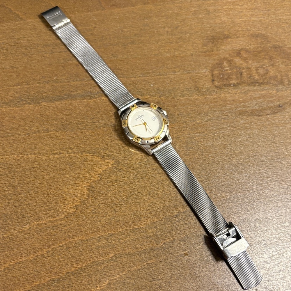 Skagen Silver and Gold Watch with Mesh Band